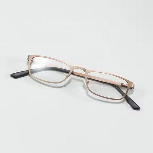 Solid Metal customized eyeglasses