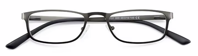 Solid Metal customized eyeglasses