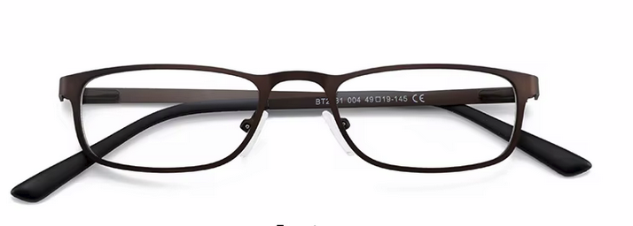 Solid Metal customized eyeglasses